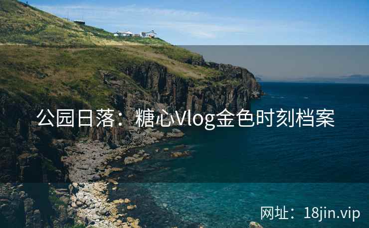 公园日落：糖心Vlog金色时刻档案