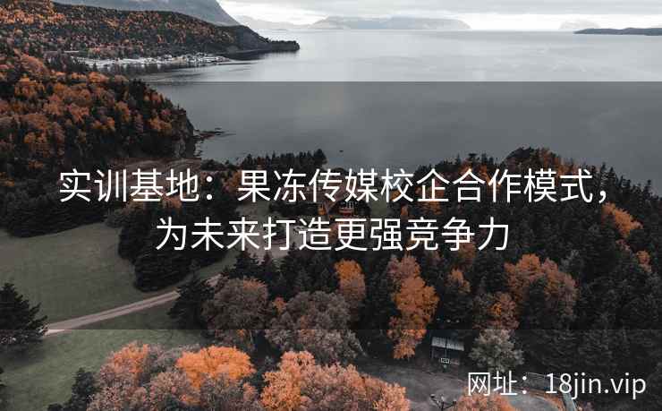 实训基地：果冻传媒校企合作模式，为未来打造更强竞争力